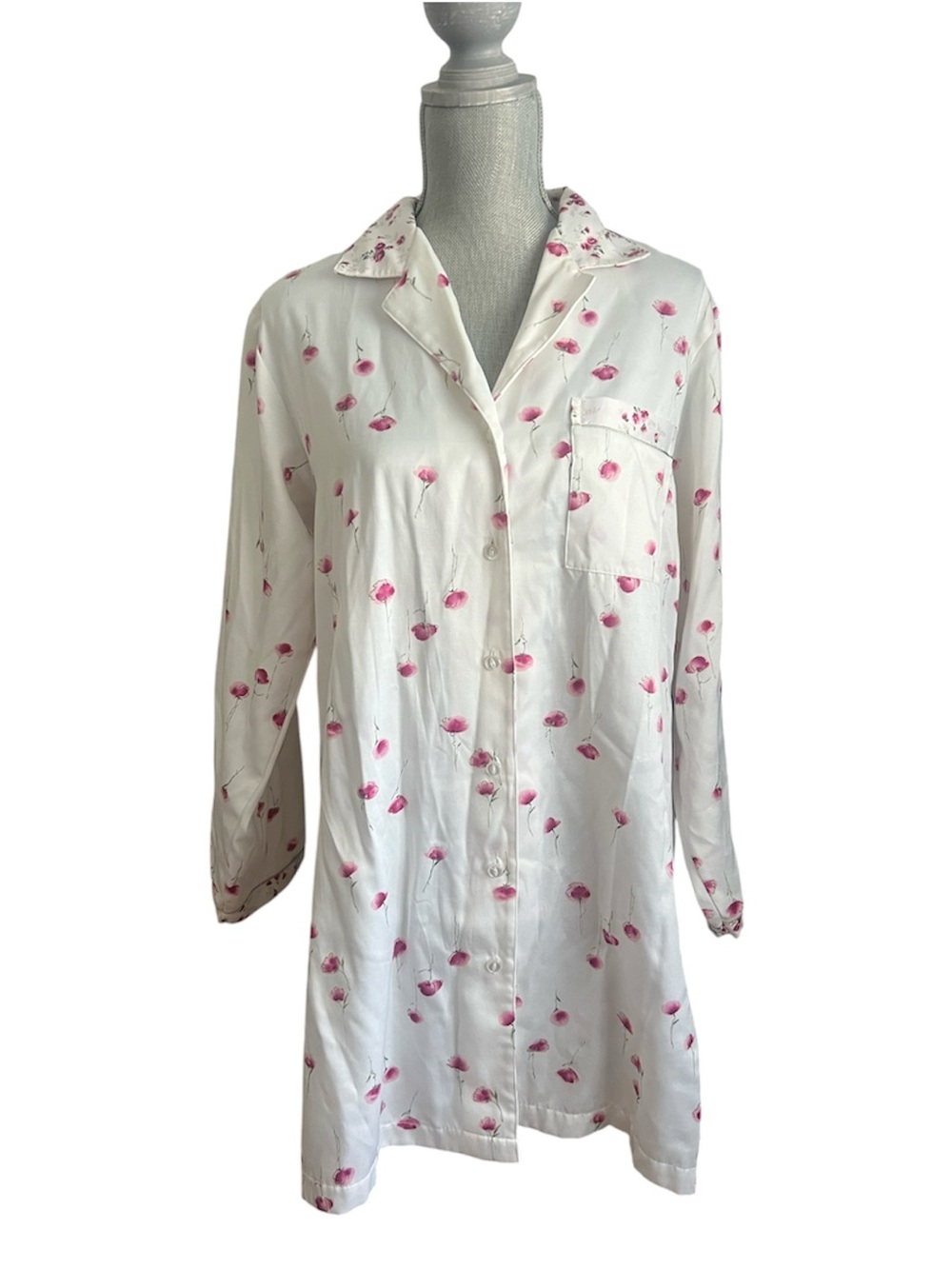 Vintage Oscar de la Renta Sleep Shirt Chemise